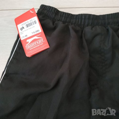 Оригинални къси гащи Slazenger Black за 7-8 г. и 9-10 г., снимка 2 - Детски къси панталони - 37129569