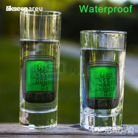 Компютър за велосипед скоростомер километраж за колело мотор скутер кола водоустойчив с кабел Одомет, снимка 3 - Велосипеди - 35166000