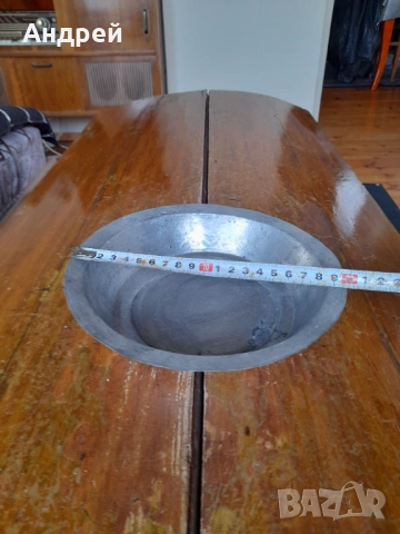 Стара медна,бакърена паница,чиния #3, снимка 5 - Други ценни предмети - 54283025