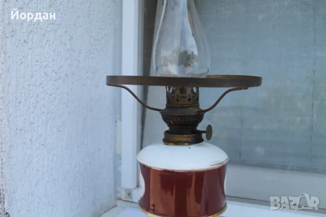 Стара газена лампа , снимка 8 - Антикварни и старинни предмети - 50380097