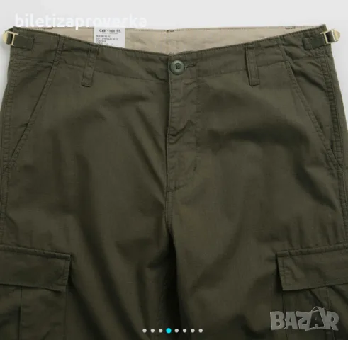 Карго панталони Carhartt Aviation, размер S, снимка 5 - Панталони - 56077470