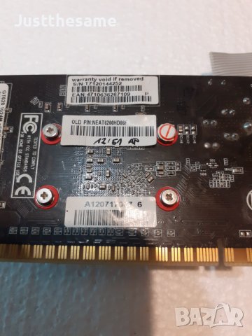 Видеокарта Palit GT620 1024M DDR3 64B CRT(аналогов VGA) DVI HDMI, снимка 5 - Видеокарти - 42903731