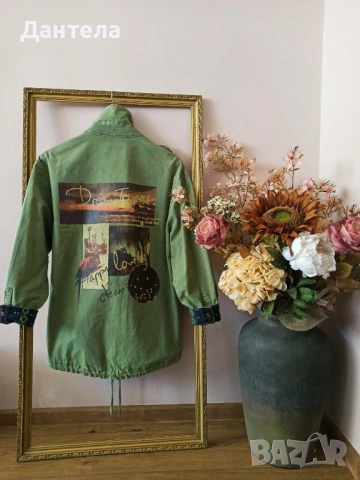 ZARA дамско жестоко сако/ риза, снимка 5 - Сака - 54228423