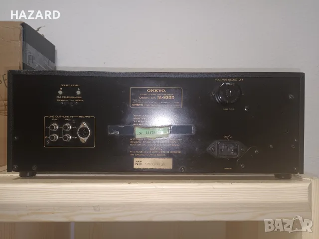 Onkyo TA-630D Kassettendeck , снимка 6 - Декове - 56337632