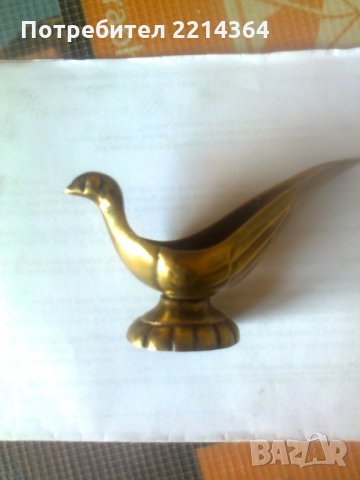 Уникална Бронзова Поставка за Лули или пури, снимка 4 - Колекции - 29602433