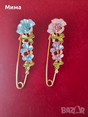 Брошки различни модели, снимка 2 - Други - 48436104