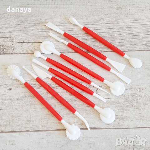 1869 Сладкарски инструменти за декорация на торти сладкиши моделиране на фондан