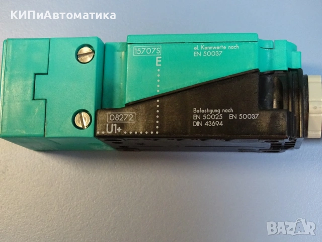 индуктивен датчик Pepperl+Fuchs NJ15+...U1+...Inductive Sensor 10-30V, снимка 3 - Резервни части за машини - 54218445