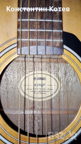 Продавам акустична китара Ямаха F 310 P, снимка 4 - Китари - 53906376