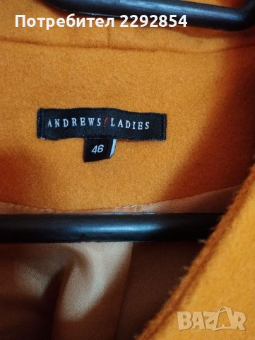 Andrews Андрюс палто, снимка 3 - Палта, манта - 38335305
