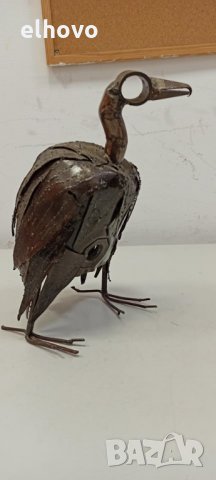 Метална птица, снимка 3 - Антикварни и старинни предмети - 31597165