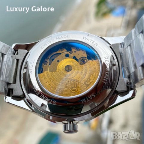 Унисекс часовник Rolex Oyster Perpetual Datejust с автоматичен механизъм, снимка 4 - Дамски - 37016766