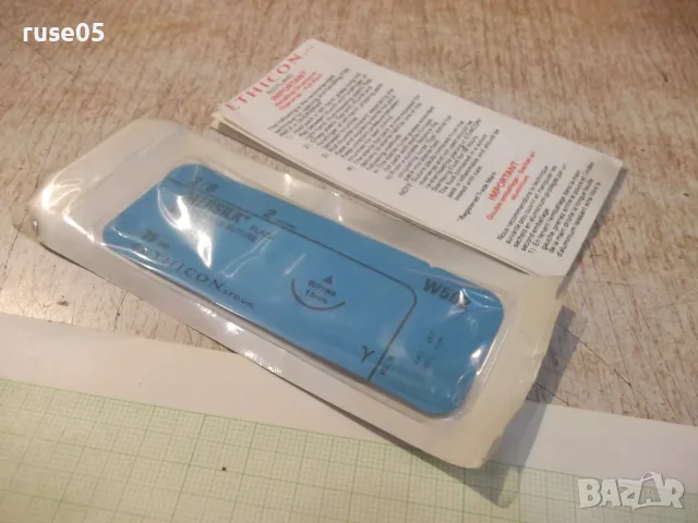 Хирургически конец "Ethicon Mersilk - 3/0 W502 с игла", снимка 3 - Медицински консумативи - 56075252
