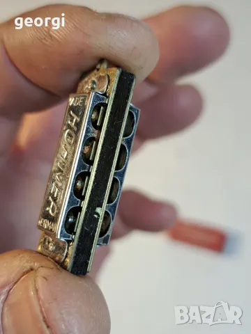  мини немска устна хармоника Hohner 39      4/2, снимка 5 - Духови инструменти - 49024412