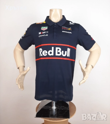 Red Bull Racing F1 Team Polo Shirt - Оригинална мъжка тениска с яка, снимка 8 - Тениски - 52727999