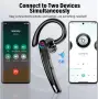Bluetooth слушалка Atheewon U8 V5.4 с микрофон, ENC и USB донгъл, снимка 6