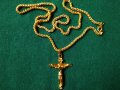 синджир с кръст, снимка 1 - Колиета, медальони, синджири - 40277205