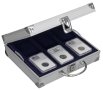 SAFE 217 алуминиев куфар за 24 сертифицирани монети, снимка 1 - Нумизматика и бонистика - 42783589