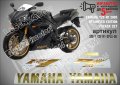 Ямаха Yamaha R1 2007 надписи стикери лепенки фолио мотор MSYR1-1, снимка 9
