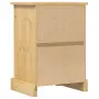 vidaXL Нощно шкафче Corona, 45x35x64 см, бор масив, снимка 6