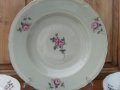 Стар български порцелан чинии дълбоки, снимка 2