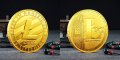 25 Лайткойн монета / 25 Litecoin ( LTC ) - Gold, снимка 1