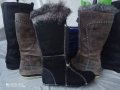 КАТО НОВИ  водоустойчиви апрески SOREL® Snow Boots original, 35 - 36 топли боти,100% естествена кожа, снимка 14