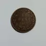10 бани 1867 Румъния румънска монета 10 бани Румъния 1867, снимка 1
