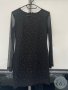 Черна къса рокля размер S, снимка 1 - Рокли - 38914291