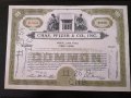 Сертификат за притежание на 100 акции (САЩ) | Chas. Pfizer & Co. Inc. | 1954г.