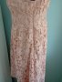 Дантелена рокля пепел от рози, Vila 36, снимка 4