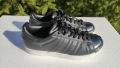 Adidas Superstar черни маратонки естествена кожа метален връх н.41 и 1/3, снимка 1 - Маратонки - 44688200