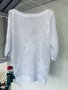 Прекрасна блуза био памук, снимка 1 - Блузи с дълъг ръкав и пуловери - 30745740