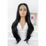 Дълга черна чуплива лейс фронт перука Кармен, снимка 6