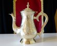 Английска кана,чайник,никелово сребро,маркировка. , снимка 1 - Антикварни и старинни предмети - 30702235