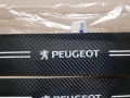 Топ цена за 5 броя стикери за прагове и броня с бяло лого и надпис Peugeot Пежо, снимка 11