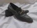 Zara дамски обувки в маслено зелен цвят - естествена кожа,  номер 39, снимка 3