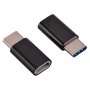 Преходник от micro USB към TYPE C, OTG, снимка 1 - USB кабели - 30824214