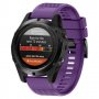 Силиконова каишка GARMIN Fenix 7, 7X  лилав цвят, снимка 1 - Каишки за часовници - 35579990