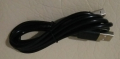 USB кабел Type A към Type B, 1m, снимка 1