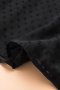 Дамска блуза в черно с дълъг ръкав и принт на точки, снимка 9