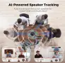 Coolpo AI Huddle Pana 4K 360 градуса камера за видеоконференции -mic., говорител, изкуствен интелект, снимка 7