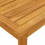 vidaXL Балконски комплект с възглавници, 3 части, акация масив, снимка 9