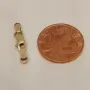 Златна закопчалка (карабинер) 14K (585) – 0.67 гр., снимка 4