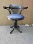 Ретро офис стол с въртящо, снимка 3