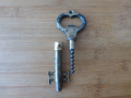 Тирбушон отварачка Ключ бронз, снимка 1 - Антикварни и старинни предмети - 44658454