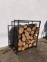 Метален стилаж за дърва, снимка 1