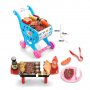 Количка за супермаркет с барбекю и продукти, снимка 1 - Други - 34476417