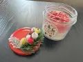 Коледна ароматна свещ, снимка 1
