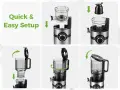 Чисто Нова Бавнопресоваща Сокоизстисквачка Cold Press Juicer YASHE (127 mm Голям Отвор)  , снимка 13